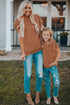 Ruffled Sleeve Swiss Dot T-Shirts